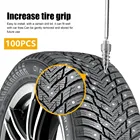 100 шт. противоскользящие автомобильные шины штифты, винты гвозди универсальные автомобильные мотоциклетные велосипеды зимние противоледяные шипы для снега шипы 4x12 мм