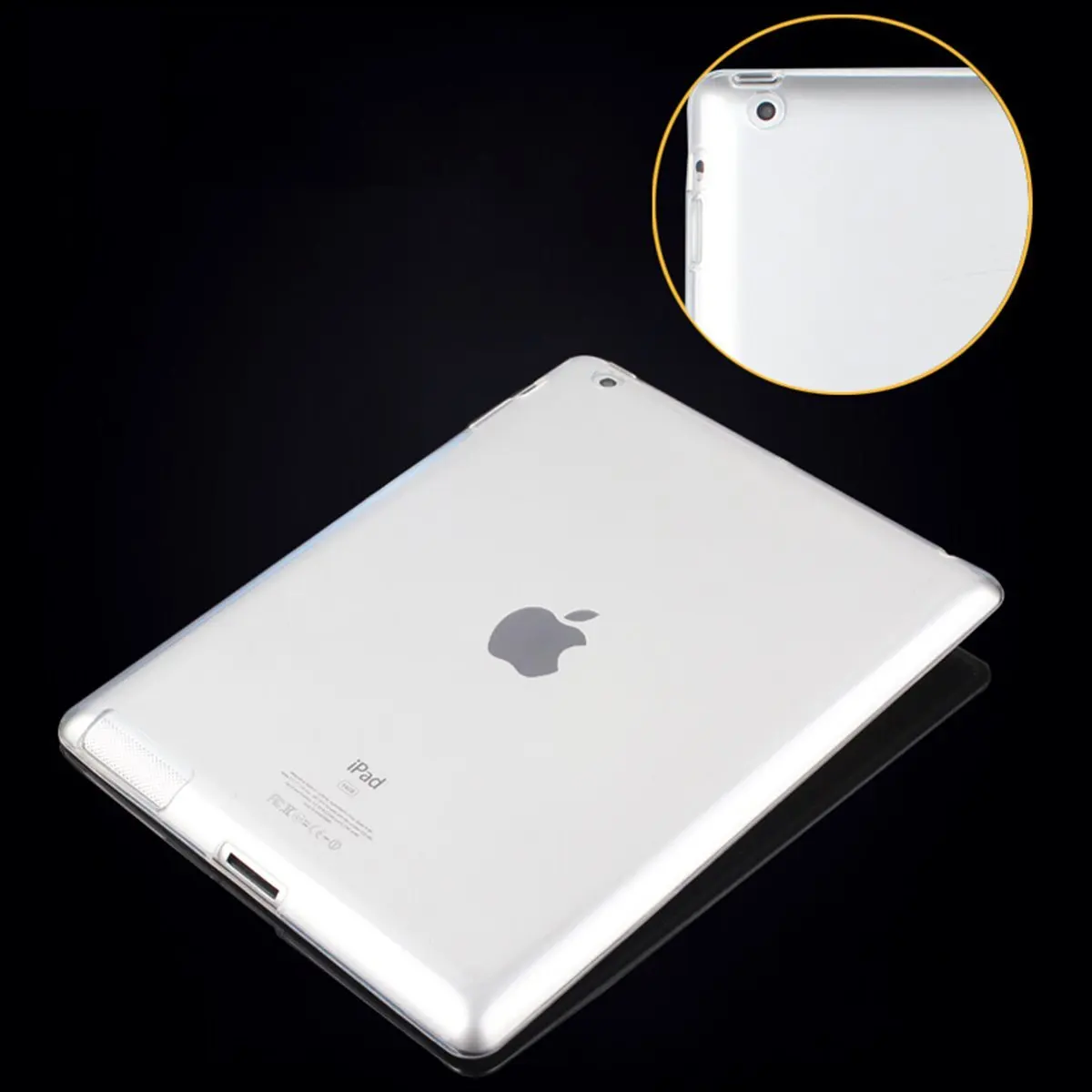 Для iPad 2 3 4 Чехол Ультратонкий силиконовый чехол прозрачный мягкий из ТПУ