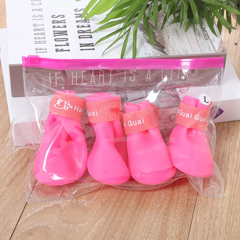 

Amazon recommends four waterproof soft dog rain shoes for four pet products dog shoes pet shoes