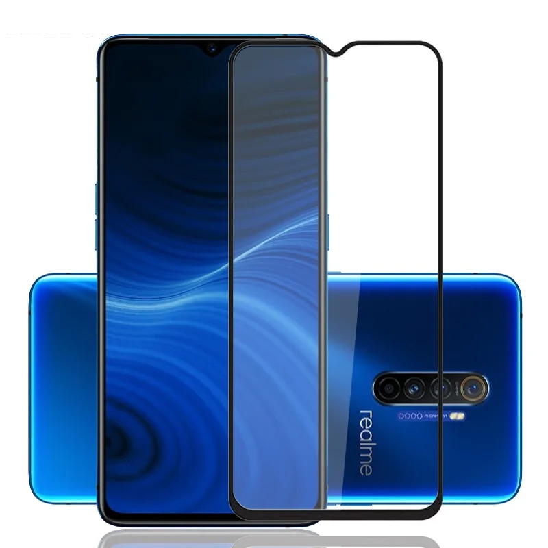 Высококачественная защита экрана с полным покрытием для OPPO Realme X2 Pro закаленное