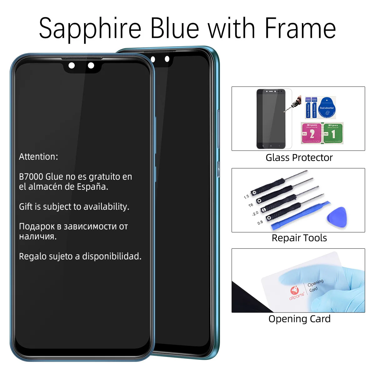 Blue with Frame 6," Дисплей для huawei Y9 ЖК-дисплей Дисплей Сенсорный экран дигитайзер для huawei наслаждаться 9 Plus ЖК-дисплей JKM-LX1 JKM-LX2 JKM-LX3 - Цвет: Blue with Frame