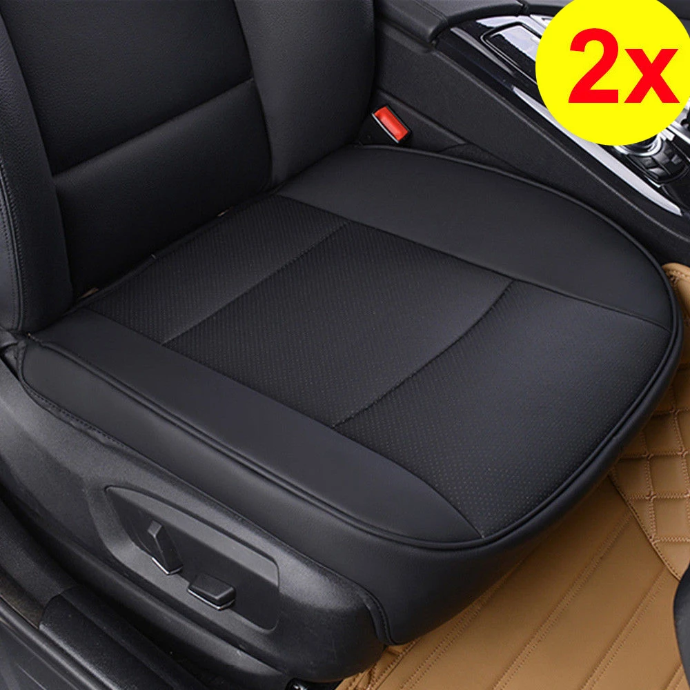 2 шт. (пара) Универсальный полностью объемный черный искусственная кожа Чехол для