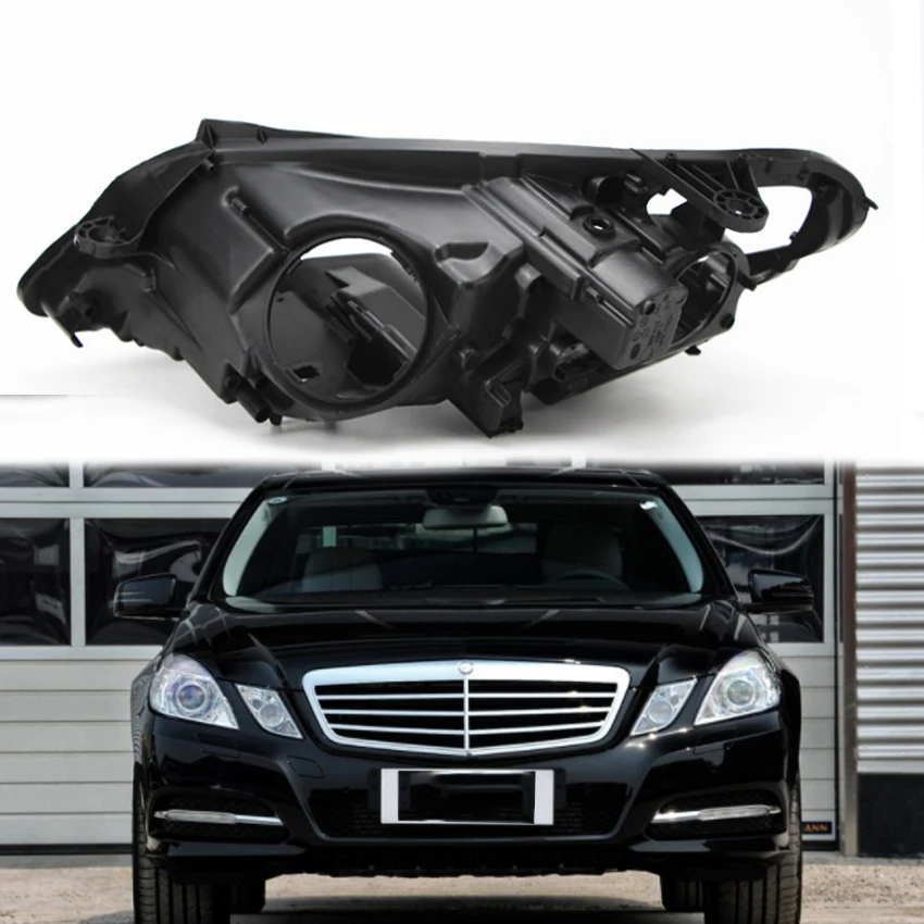 Чехол для Mercedes w212 shell E300 E200 E260 E250 черный пластиковый чехол объектива основа лампы