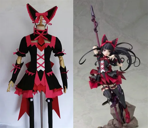 Маскарадный костюм GATE Rory Mercury топы с коротким рукавом юбка костюмы для косплея