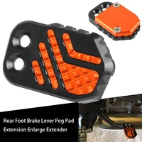 790 adv sr foot brake lever pedal enlarge extension motorcycle rear brake peg pad extender for 690 enduro 1290 super adventure