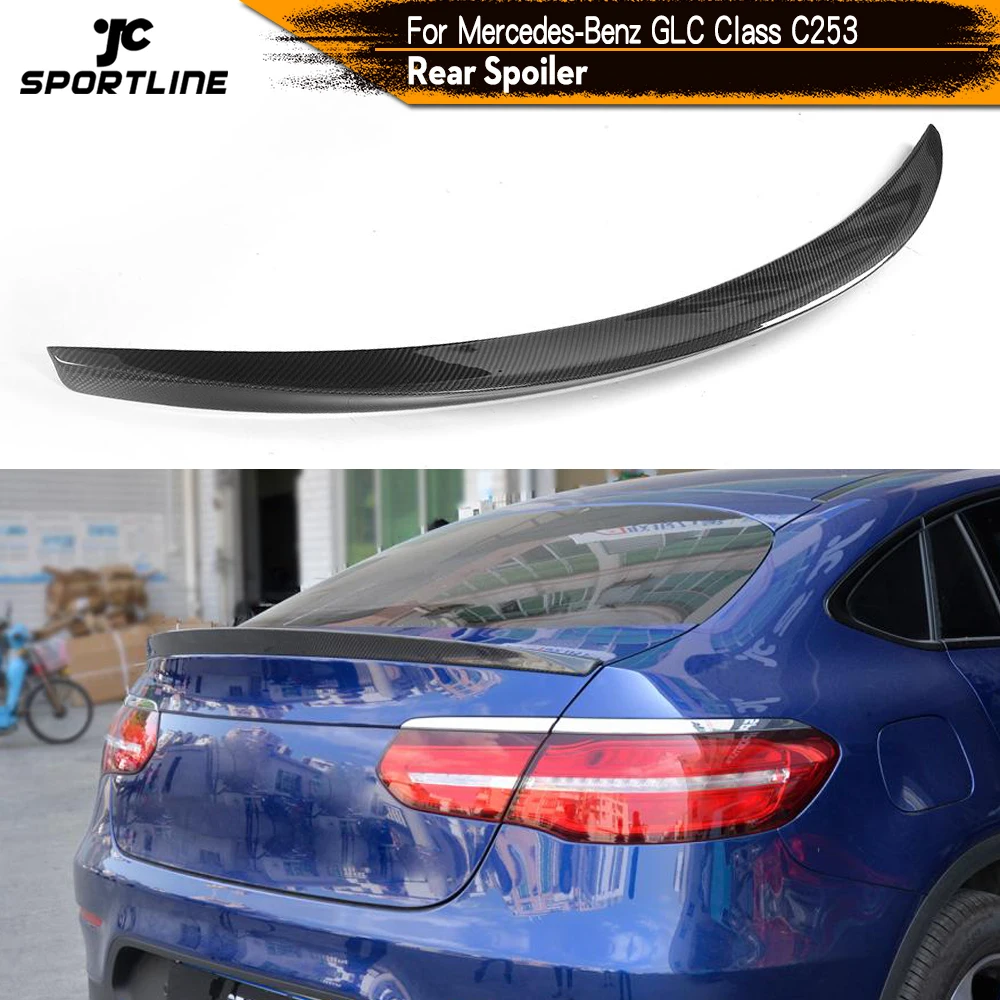 Задний спойлер из углеродного волокна/стеклопластика для Mercedes Benz GLC SUV GLC250 GLC300 GLC43