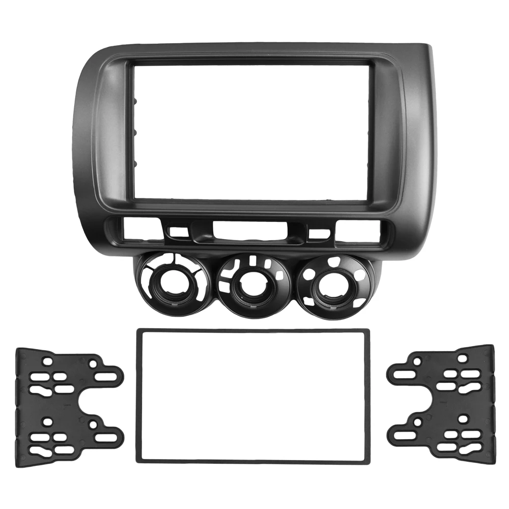 One / Double Din Facia for Honda Jazz Radio DVD Stereo CD Panel Dash Mounting Installation Trim Fascia Kit Bezel Frame | Автомобили и