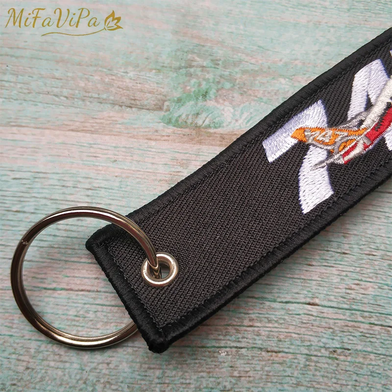 MiFaViPa Embroidery Boeing 747 Fashion Trinket Airplane Keychain Strap Aviation Key Chain for Men Gift Keyrings | Украшения и