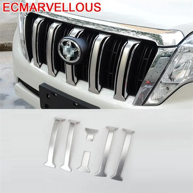 Trunk Front Bumper Grille Automobile Decorative Modified Car Styling Sticker Strip Bright Sequins 14 15 16 17 FOR Toyota Prado | Автомобили