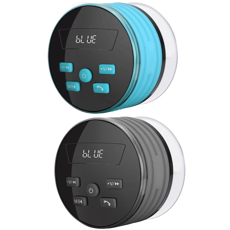 IPX7 Bluetooth динамик портативный FM ванная комната водонепроницаемый сабвуфер с