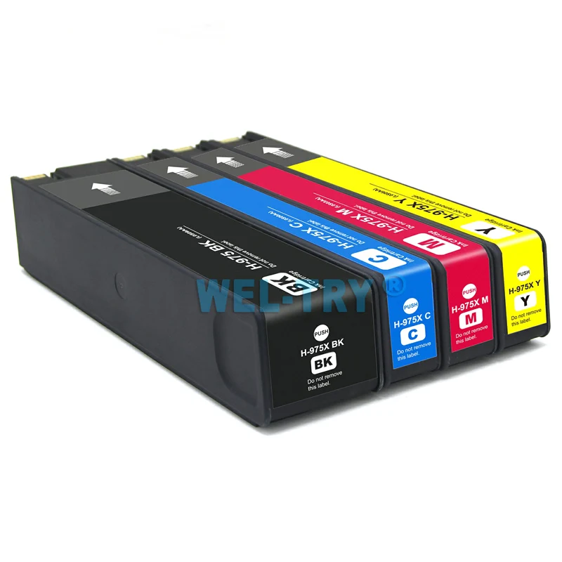 Чернильный картридж для hp 975 используется Pagewide pro 452dn/dw 477dn/dw 552dw 577dw/z P55250dw P57750dw