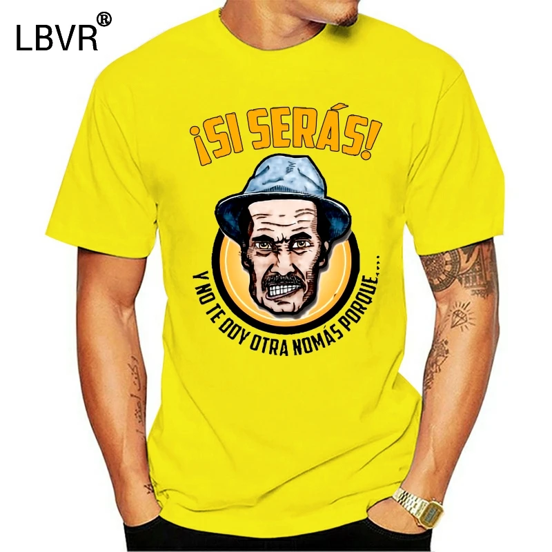 Забавная Корейская Мужская хлопковая футболка Don Ramon Caramba | Женская одежда