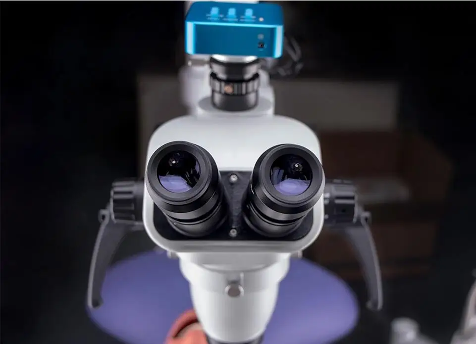 Дополнительное стоматологическое оборудование микроскоп с камерой для