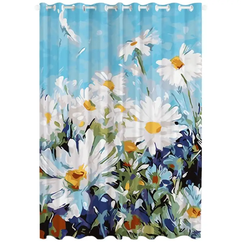 Картина маслом Ван Гога занавески с 3D принтом для детской спальни гостиной