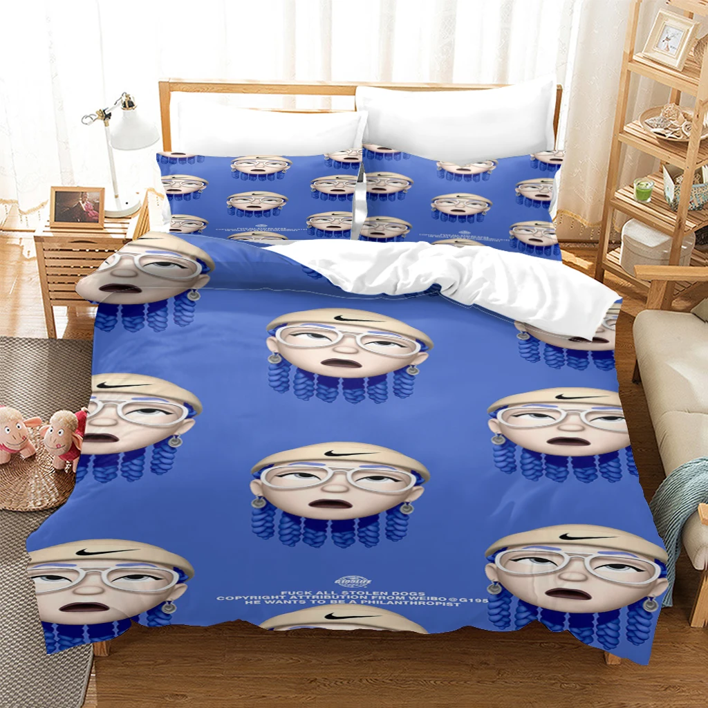

Luxury 3D Bedding Sets Comforter Quilt Cover Duvet Set Twin King Queen Double Single Unicorn Cartoon Design Custom Bedclothes