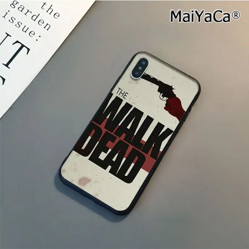 1 Чехол для телефона MaiYaCa для iphone 11 pro X se 5S 6s 6s plus 7 plus чехол walking dead hero для iphone 11 pro 8 8plus XR XS MAX - Цвет: 1