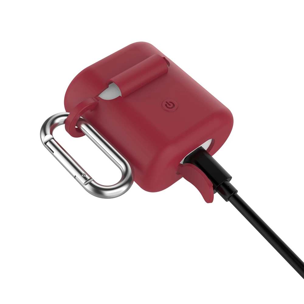 

Anti Shock with Carabiner Silicone Shell Case Cover for Huawei Freebuds2/ Honor Flypods pro