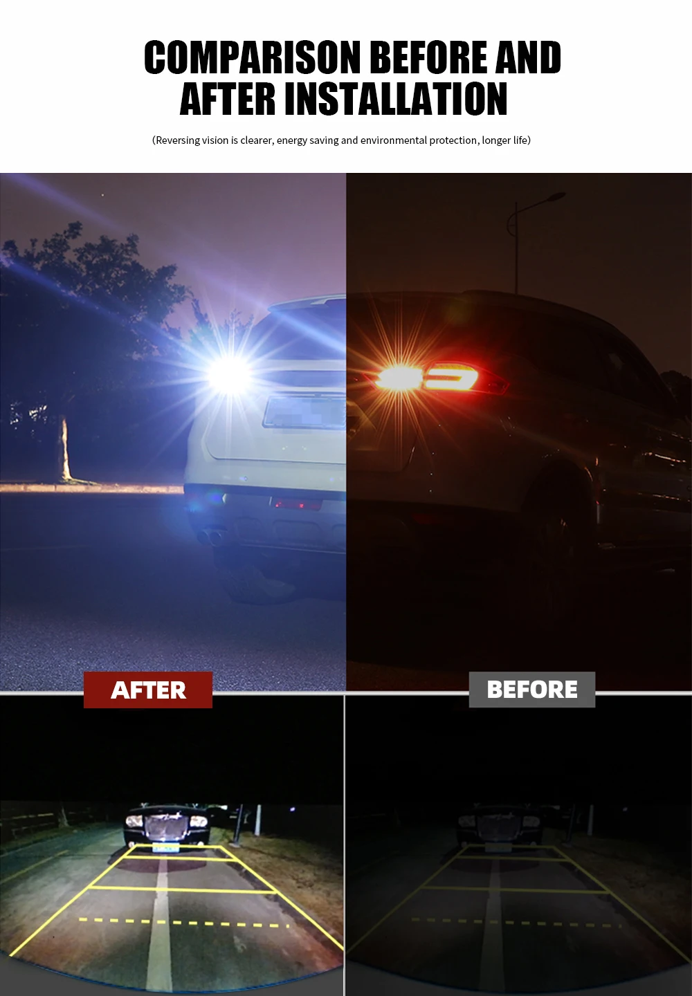 

VALESUN 2PCS T15 W16W 921 912 T16 902 Led Light Bulbs 6000K 3000 LM 1156 3156 7440 LED Canbus For Reverse LED Lights On Cars