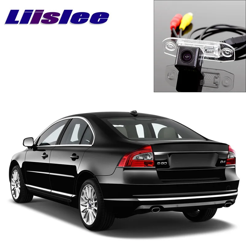 

LiisLee Car Reversing image Camera For Volvo S80 S80L High Quality Night Vision HD WaterProof Dedicated Rear View back CAM
