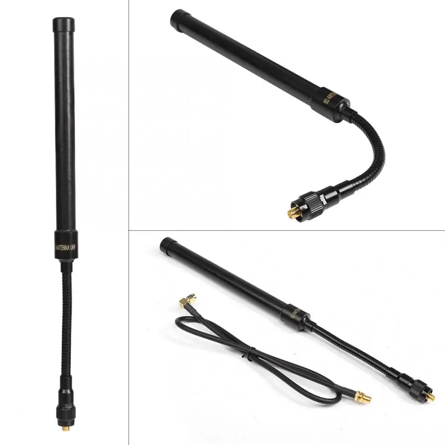 Адаптер адаптер под прямым углом с антенной SMA + AT-33 400-470 МГц 3 2/дБ антенна 50 Ом