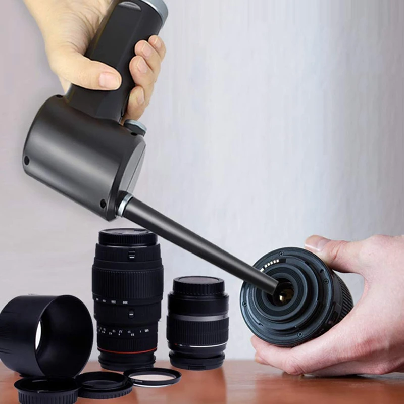 

Cordless Air Duster Rechargeable Blower for Compressed Spray Gas Cans for Computer Fan Keyboard Electronics Clean Supplies
