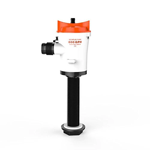 Судовые насосы Livewell Baitwell 12 В 800GPH 4.0A погружной картридж Трюмный - Цена: 2 509,76 руб.