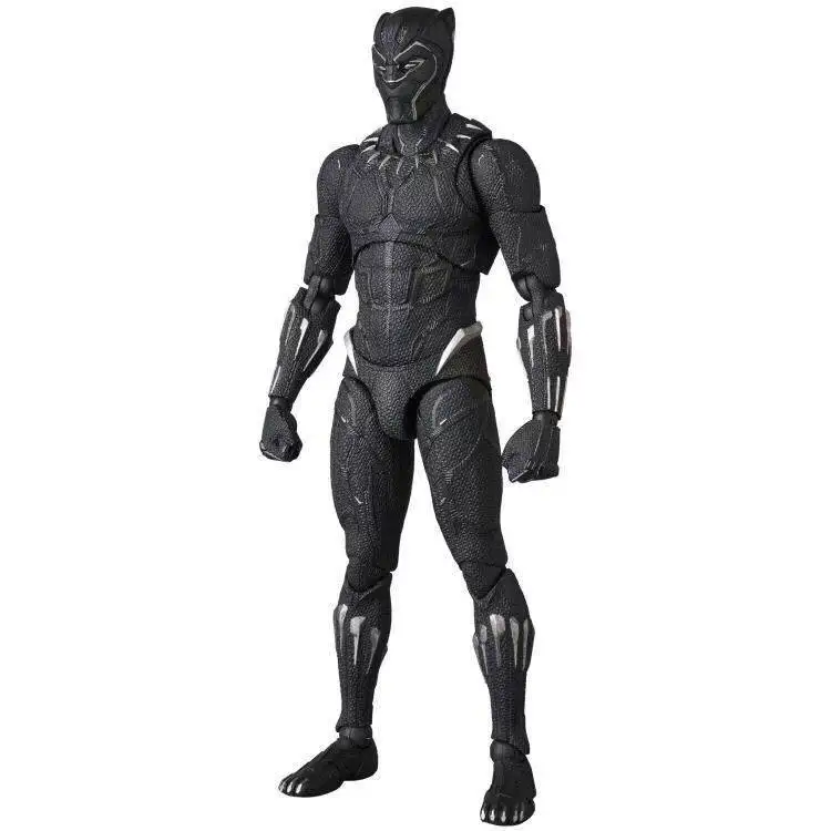 16 см Новый Фильм Мстители эндшпиль 4 Infinity War Mafex 091 Черная пантера ПВХ фигурка