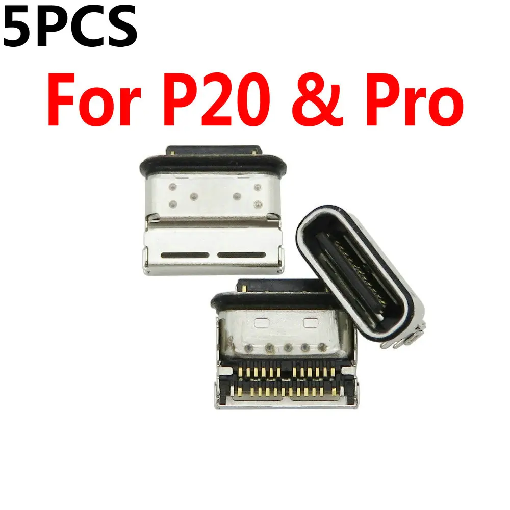 

5PCS New Micro USB Plug Charging Port Connector Socket For Huawei P20 / P20 Pro