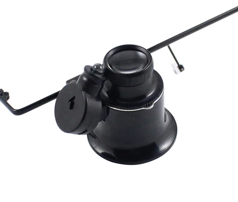 ABS 20 кратный светодиодный светильник с увеличительным стеклом для ремонта