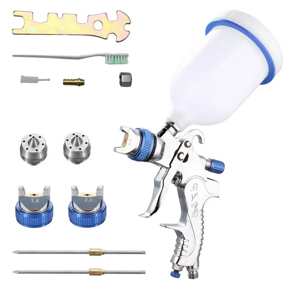 

1.4/1.7/2.0mm Nozzle 2008HVLP Professional HVLP Mini Paint Spray Airbrush For Painting Car Aerograph Pneumatic
