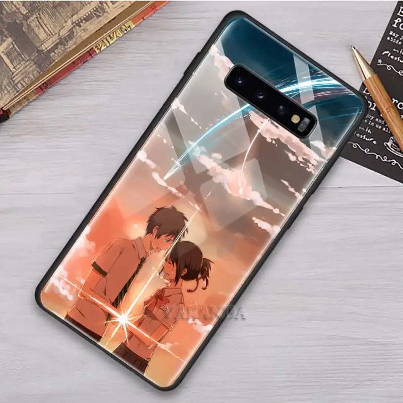 

Your Name Anime Case For Samsung Galaxy S20 Ultra S10 5G Plus S10e S8 S9 Note 10 9 Lite Coque Tempered Glass Phone Cover