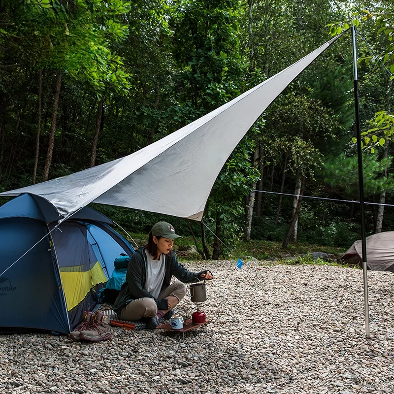 

Waterproof Awning Exterior Shade Sail Camping Tarp Sun Shelter Outdoor Sun Shade Cloth Party Garden Beach Tent CanopyNaturehike