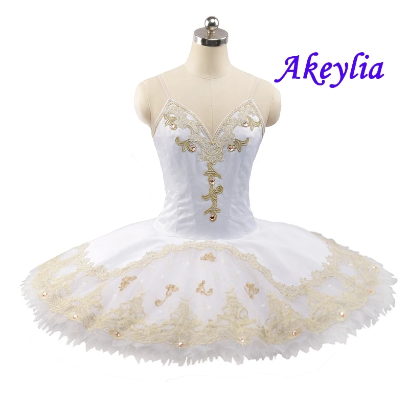 No elasticity Down Classical Ballet Tutu Professional for women Paquita pancake Tutu platter Ballet performance Tutu  JN0154