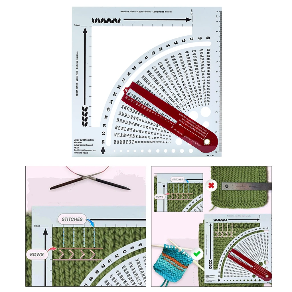 Практичный калькулятор для вязания и рамка подсчета свитеров поделки сделай сам