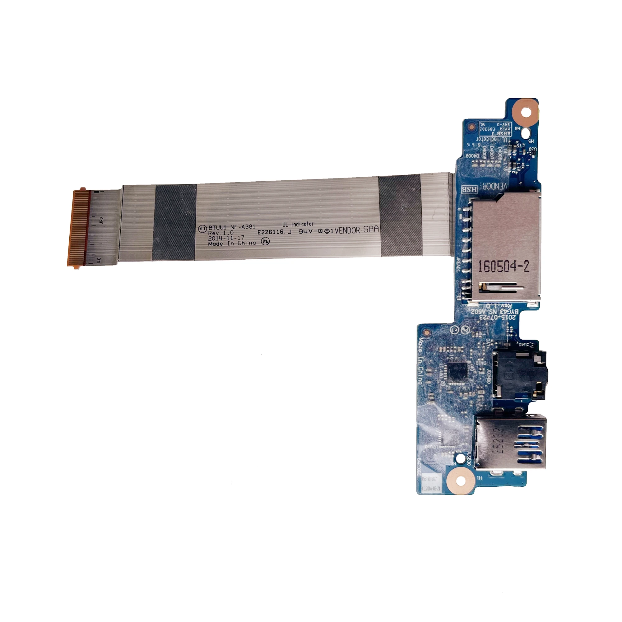 LSC Оригинал для Lenovo 700 14ISK NF A381 DA30000ES40 аудио USB плата BYG43 NS A602 BTUU1 Плата|Компьютерные