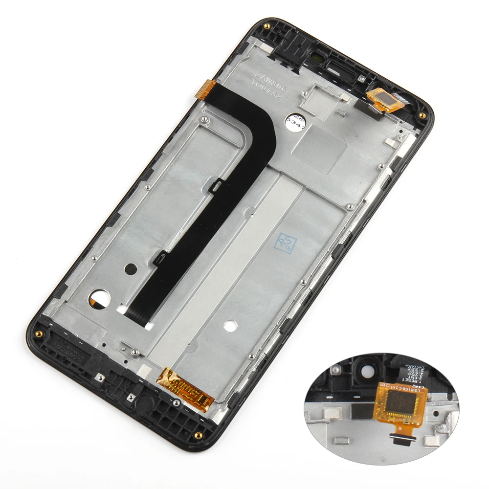 Гарантия 5 0 &quotIPS дисплей для ASUS Zenfone Go ZC500TG LCD сенсорный экран дигитайзер сборка