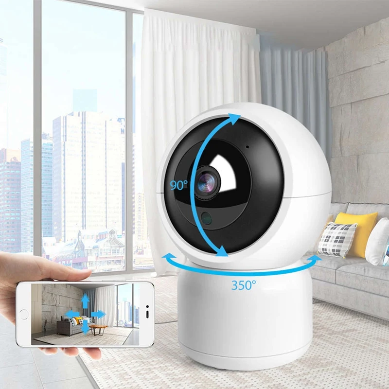 Ip-камера 720 P Wifi автоматическое отслеживание детский монитор Домашняя