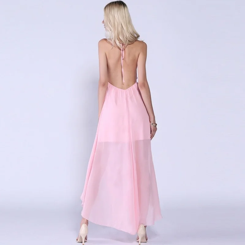 

New Sexy Dresses for Women Autumn Backless Spaghetti Strap Party Dresses Women Evening