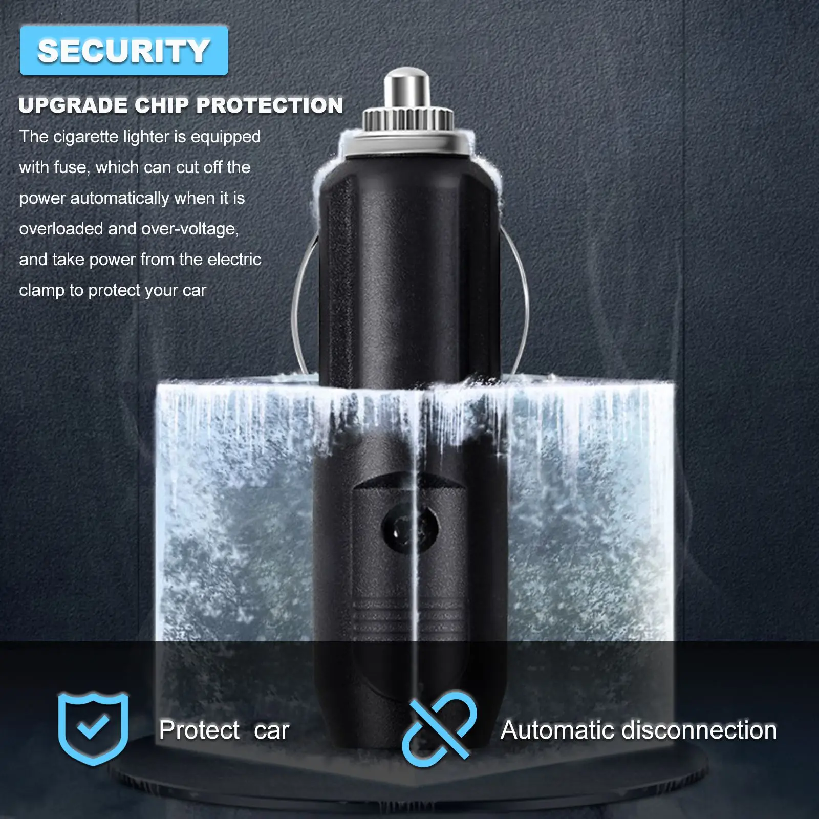 

1 Set Portable meter equipment DC12V Car Air Compressor Pump Pointer Tire Inflator Pump for Auto Car Motorcycles Bicycles