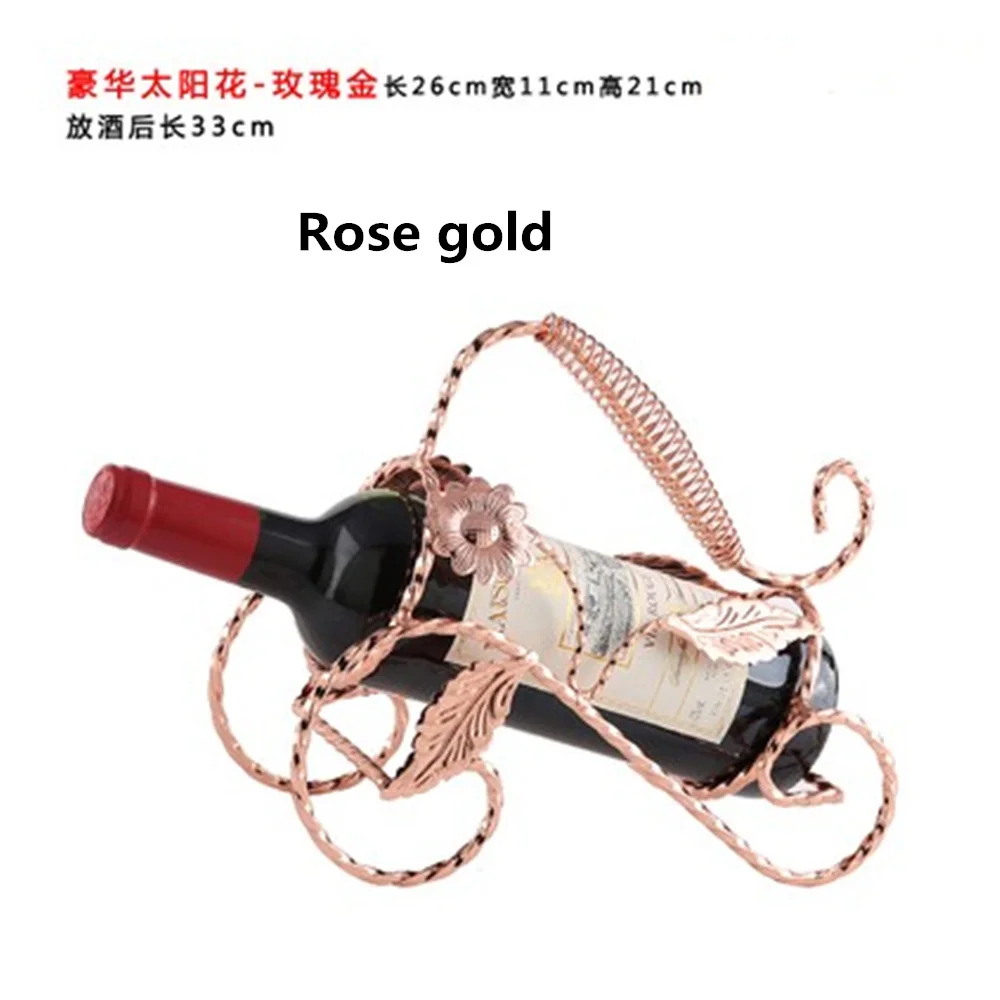 

Personalized Creative Wine Rack Wine Holder Bottle Racks Home Office Decoration Desk Sets