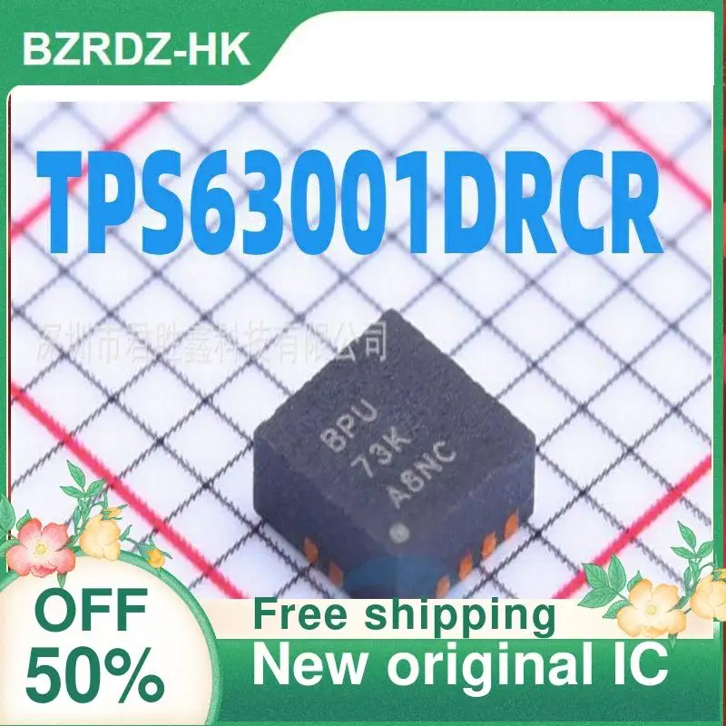 

Новый оригинальный IC TPS63001DRCR TPS63001 BPU, 1 шт.