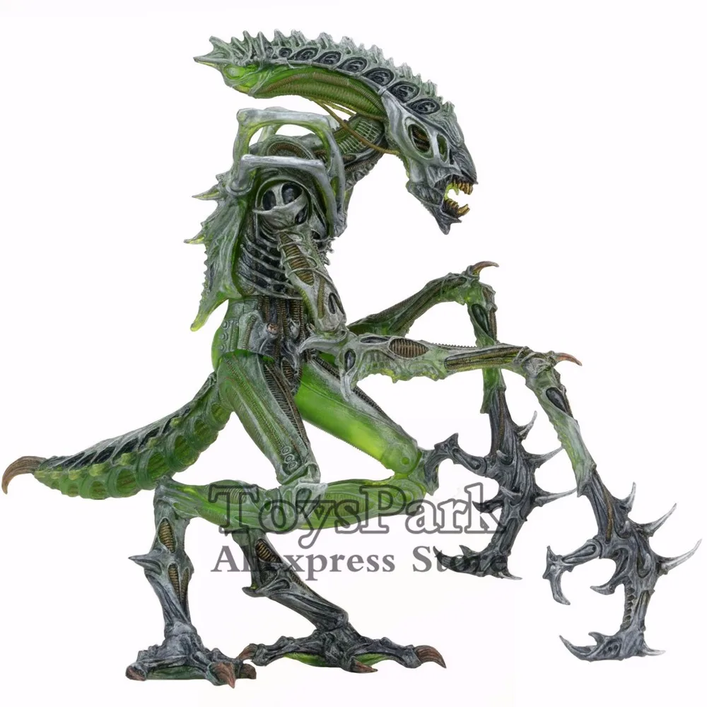 Aliens 7 &quotMantis Alien Chest Burster экшн фигурка зеленая Kenner Universe Dark Horse Comic Book KO's NECA серия 10