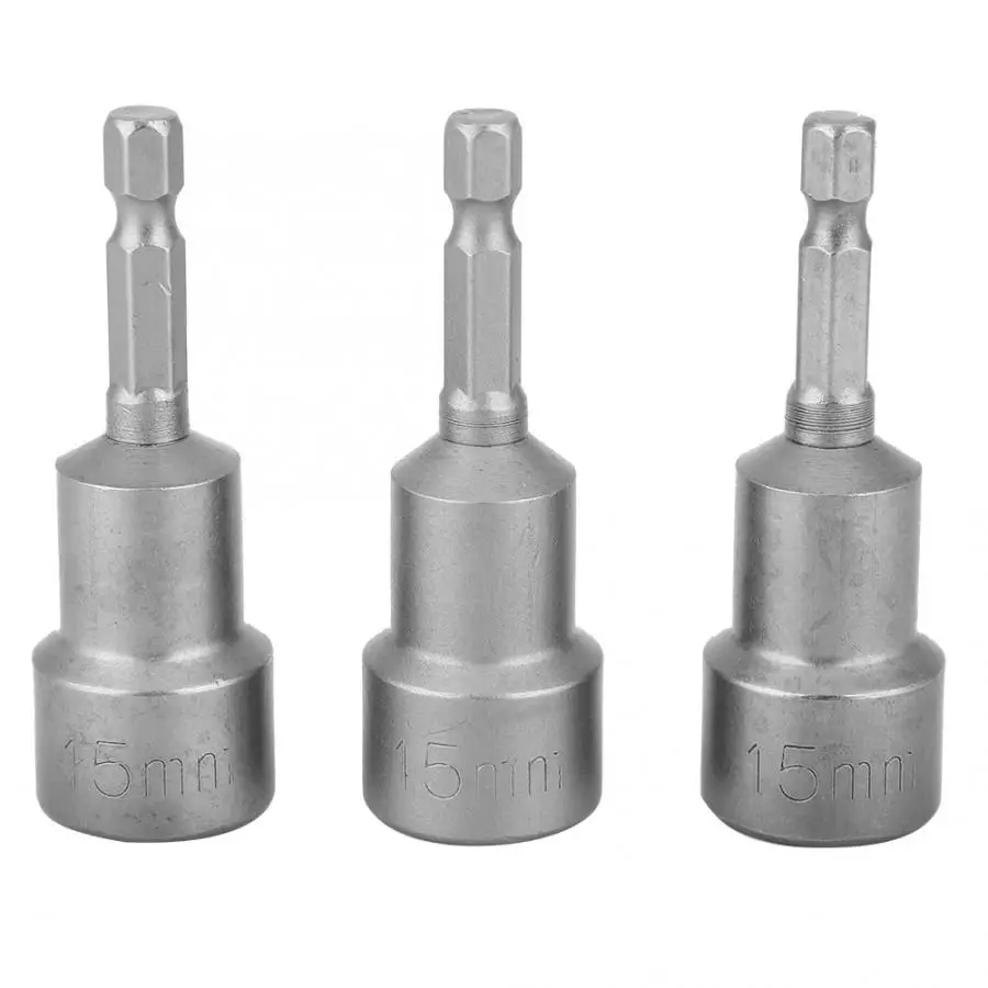 Набор розеток 3 шт. 15 мм разъем сильно магнитная поверхность затемнение для