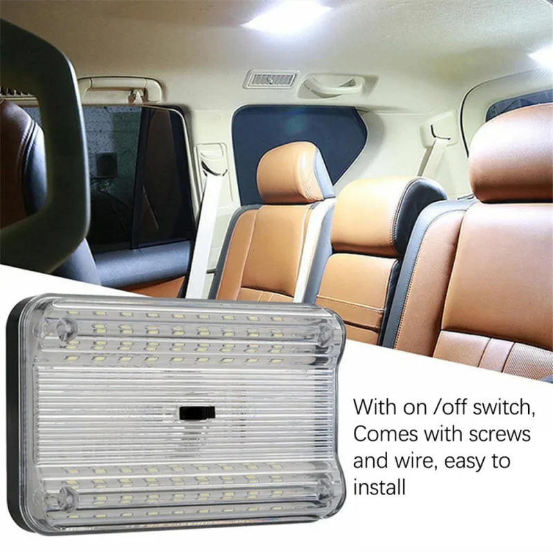 Светодиодный светильник для салона автомобиля 12 В 36 Вт|Декоративная лампа| |