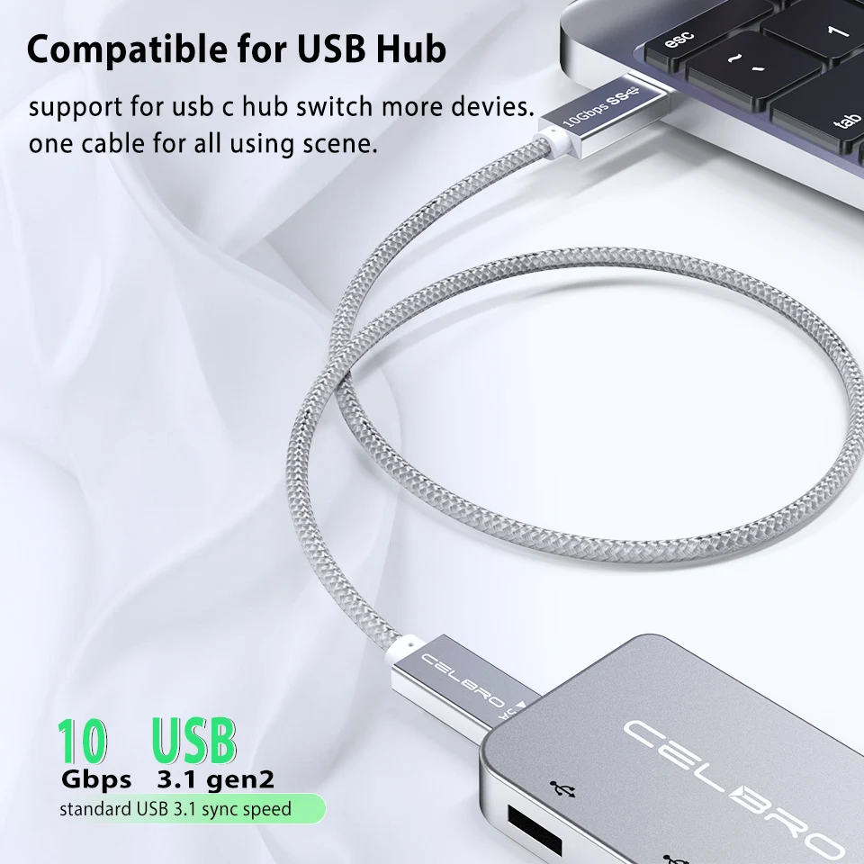 Зарядный кабель Usb Type-C 100 Вт для MacBook быстрой зарядки 4 0 Ipad Pro Samsung S20 S10 | Мобильные
