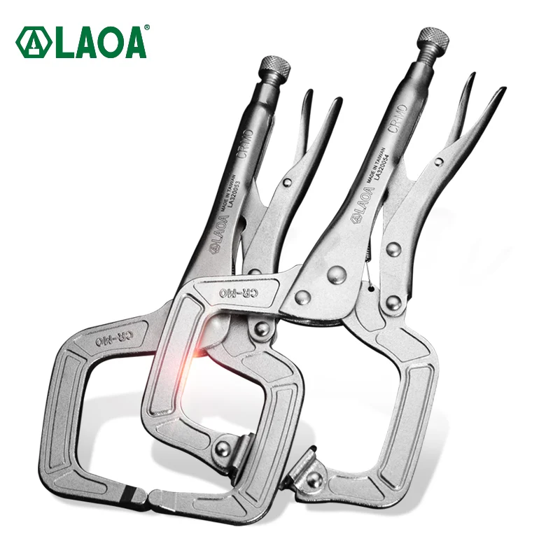 

LAOA C Type Vigorous Pliers Rotary Presser Foot Vigorous Pliers Large-opening Multi-function Clamp Plank Woodworking Fixing Tool