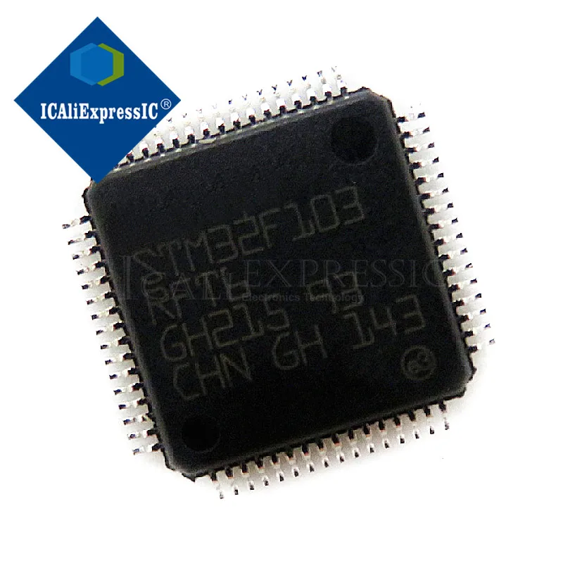 1 шт. STM32F103C8T6 STM32F103RFT6 STM32F103RGT6 STM32F105RBT6 STM32F105RCT6 STM32F103CBT6 QFP Новый и оригинальный IC |