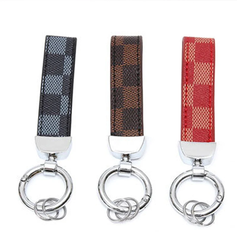 

nti-Lost Car Key Pendant Split Rings Keychain Keyring Auto Vehicle Key Chain Car Accessories