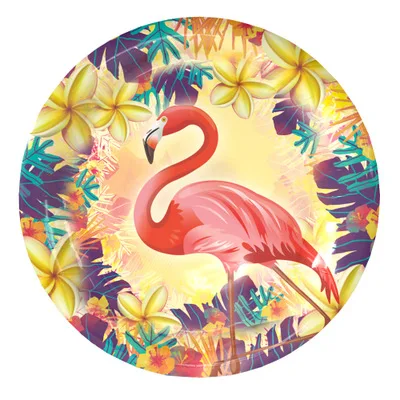 Фламинго тематической свадьбы ко дню рождения для маленьких детей день поставки