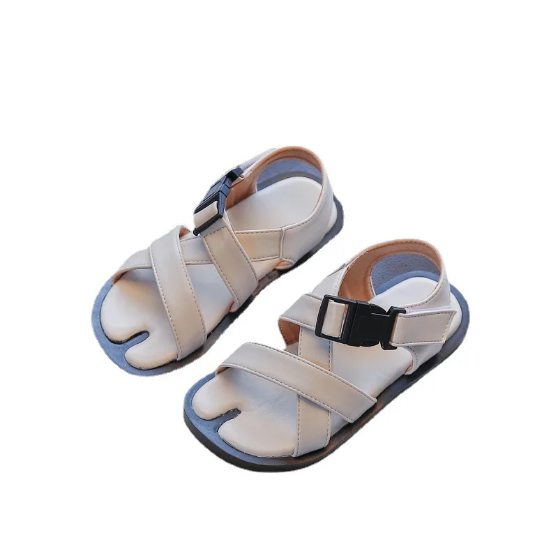 

Hollow Genuine Leather Men's Shoes Sandals For Men Flip Flops Summer Half Slippers Trend Fashion Beach Casual Loafers Breathable